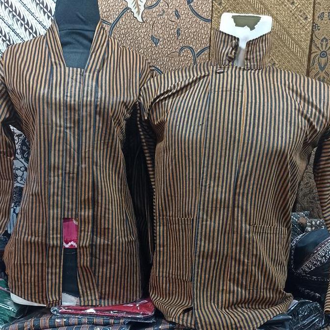 baju lurik jawa sorjan kebaya lurik pakaian adat batik jogja SS