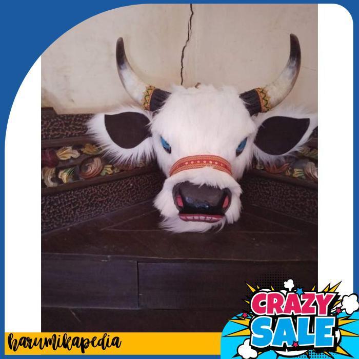 Promo Barongan Bantengan Full Bulu Free Kemul / Bantengan Dewasa / Barongan Bantengan Baru