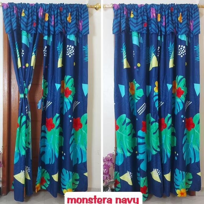 Flmy- Gorden Serut Pintu / Gorden Serut Jendela Ukuran 100 X 200 Cm