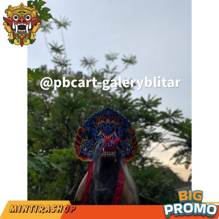 Barongan Caplokan Anak Dari Kayu Asli