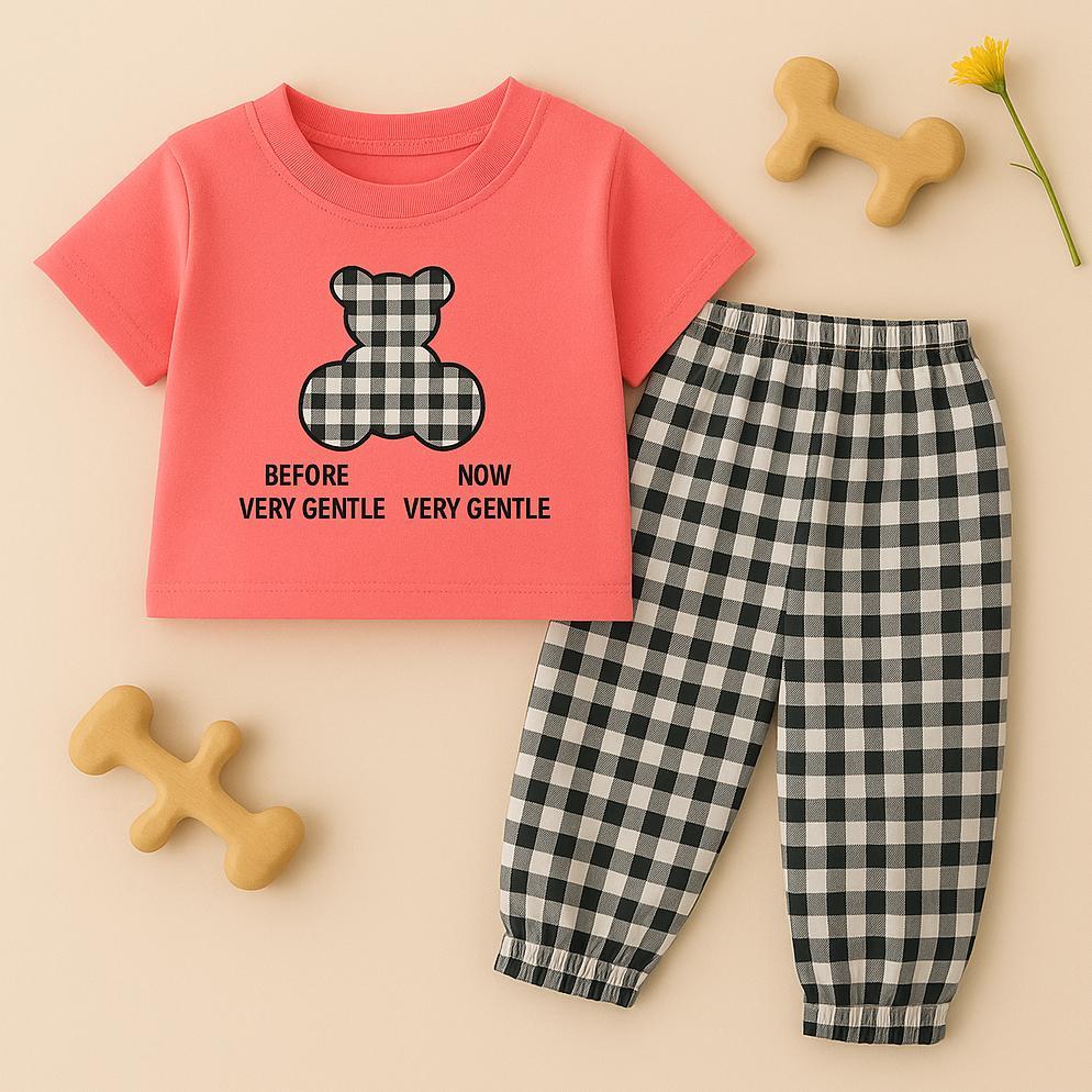 Murah  Najwa - Setelan Anak Serli Terbaru / Setelan Anak Bear Tartan