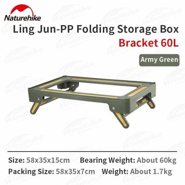 STORAGE BOX NATUREHIKE NH22SNX01 / KOTAK PENYIMPANAN LIPAT CAMPING