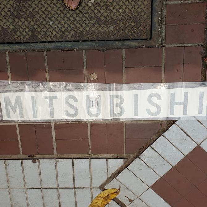 Sticker Mitsubishi Bak L200 Bagasi Strada