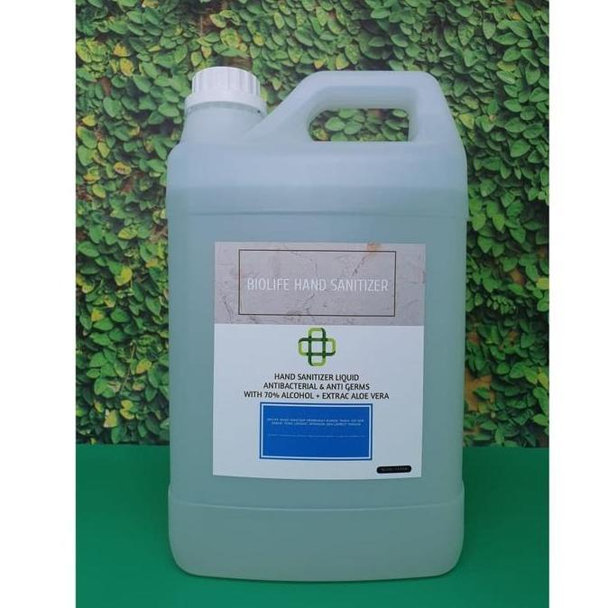Biolife Hand Sanitizer Gel 5 Liter - Antiseptic - Anti Corona