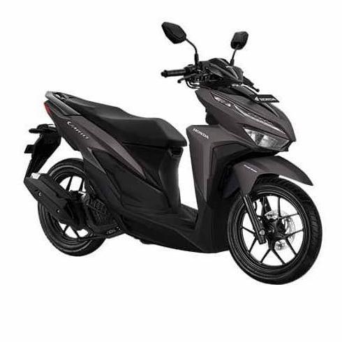 TAMENG DEPAN COVER BESAR BAWAH HITAM VARIO 125 150 FI LED NEW 2018