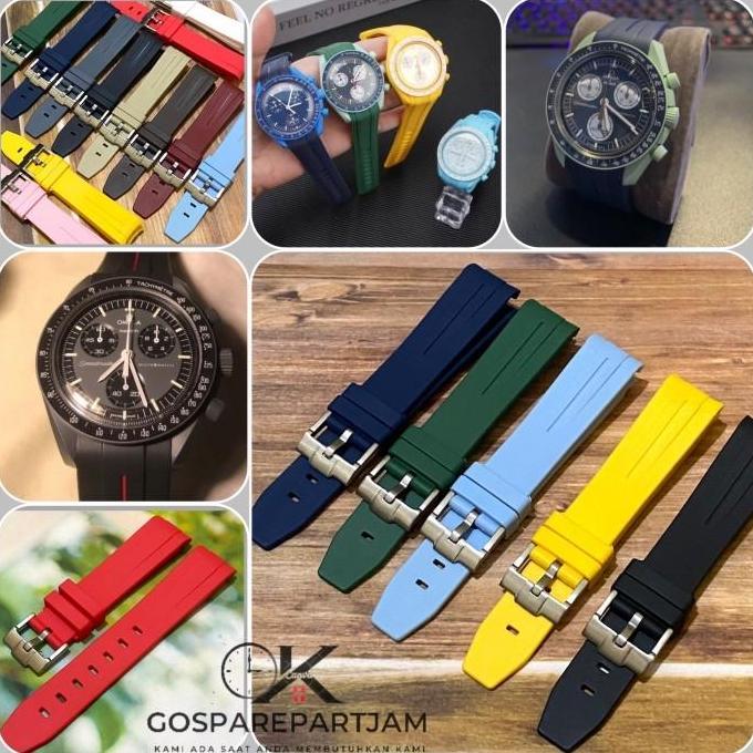 Strap Tali Jam Rubber Melengkung 20 mm