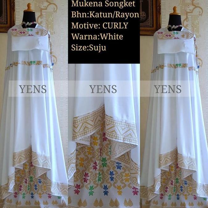mukena songket prada prada Exclusive