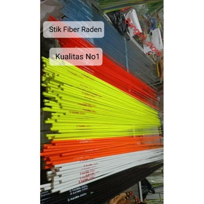 1Paket Fiber sayap layangan 4batang sudah ada sambungan/shock joint, stik piber sayap layangan gapan