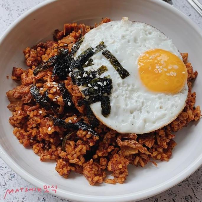 kimchi fried rice - nasi goreng kimchi