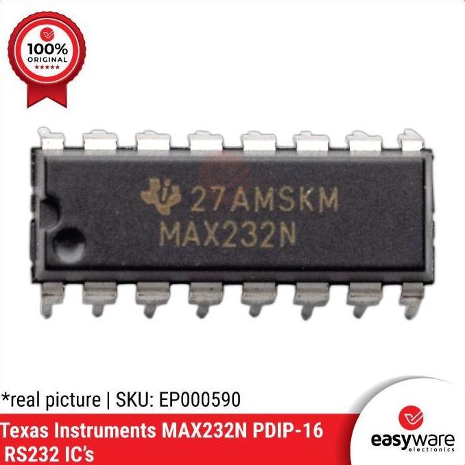 IC MAX232N Texas Instruments MAX232