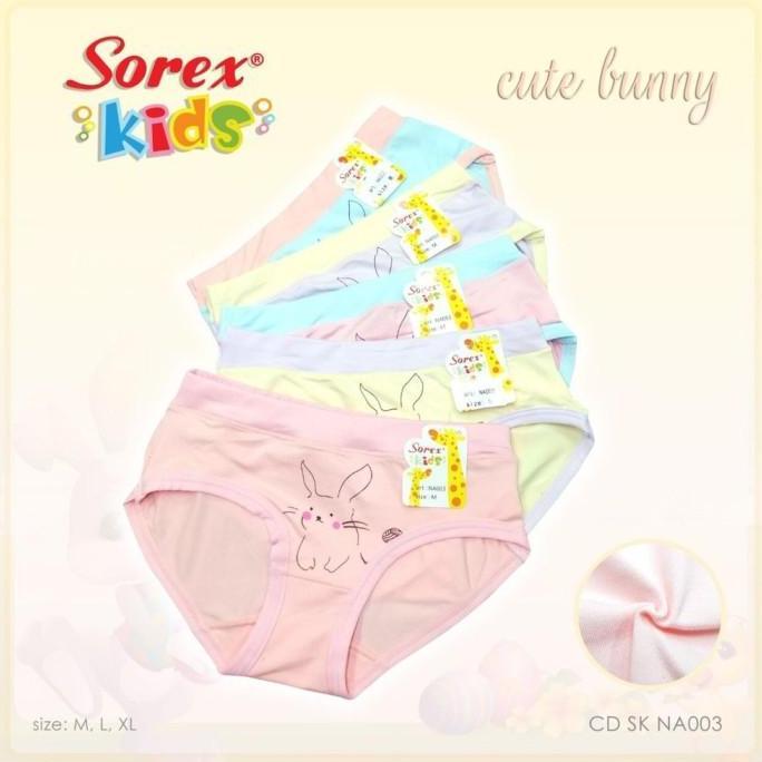 Clothes- Sorex Kids | Celana Dalam Anak Perempuan Original / Cd Cewek Usia 2 S/D 10 Tahun