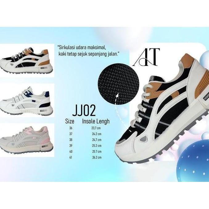 ATing Shoes Sepatu Sneaker Casual - JJ02