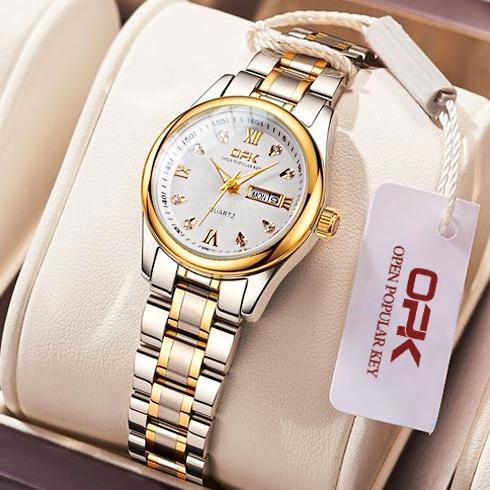 OPK Jam Tangan Wanita Murah Original Anti Air Kecil Terbaru Analog Women Watch