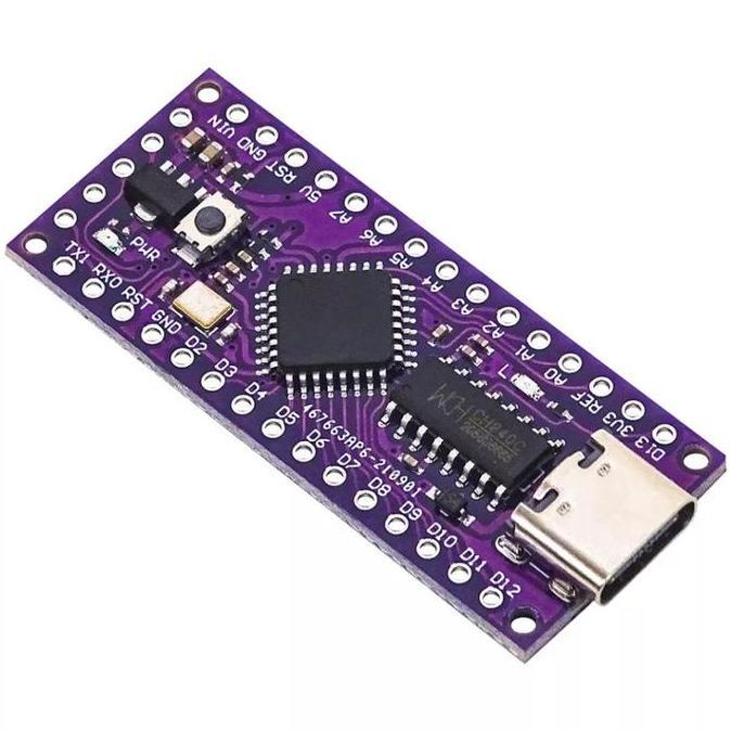 Lansung- Lgt8F328P Lqfp32 Minievb Ch340C Type C Nano Compatible