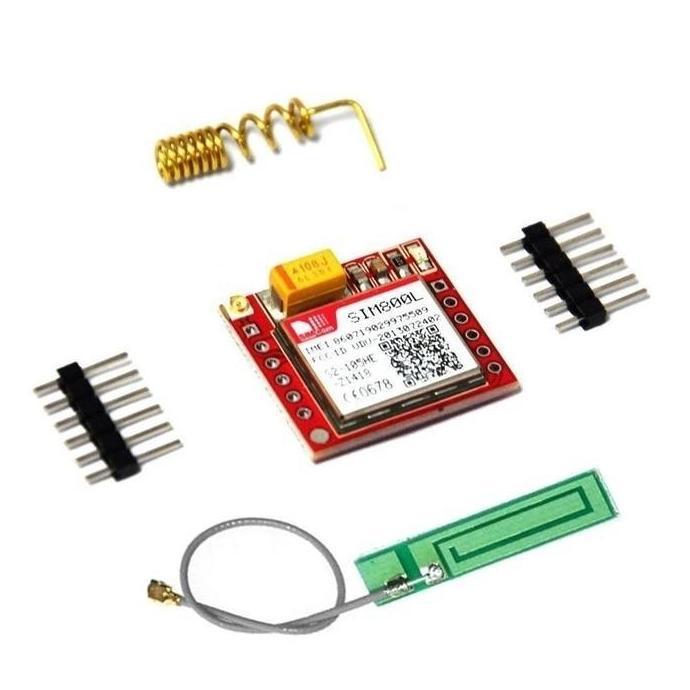 Lansung- Sim800 - Sim800L Gsm Gprs Quad-Band Module Slot Microsim Iot