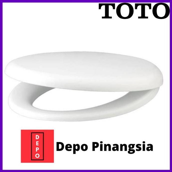 TOTO Tutup Kloset TC505S Soft Closing Putih Plastik Hinges Original untuk Tipe CW421J CW660NJ CW660P
