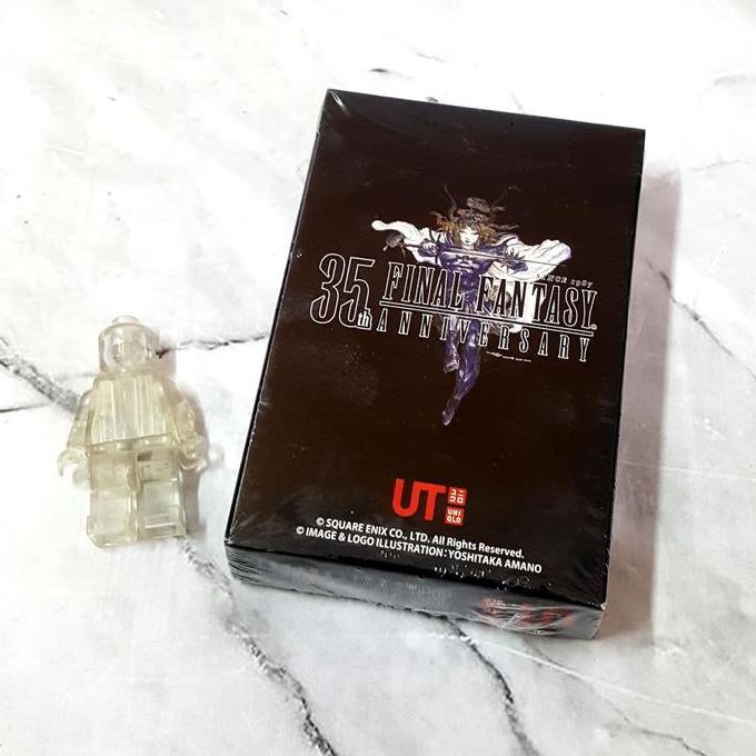 New UNIQLO UT x FF FINAL FANTASY 35th Anniversary BLACK Playing Cards [Trump Card] LIMITED