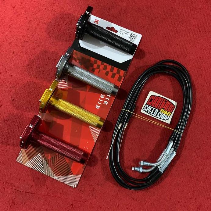 Gas Spontan KTC Kytaco CNC TX2 All New Aerox 155 Connected MT15 MT25