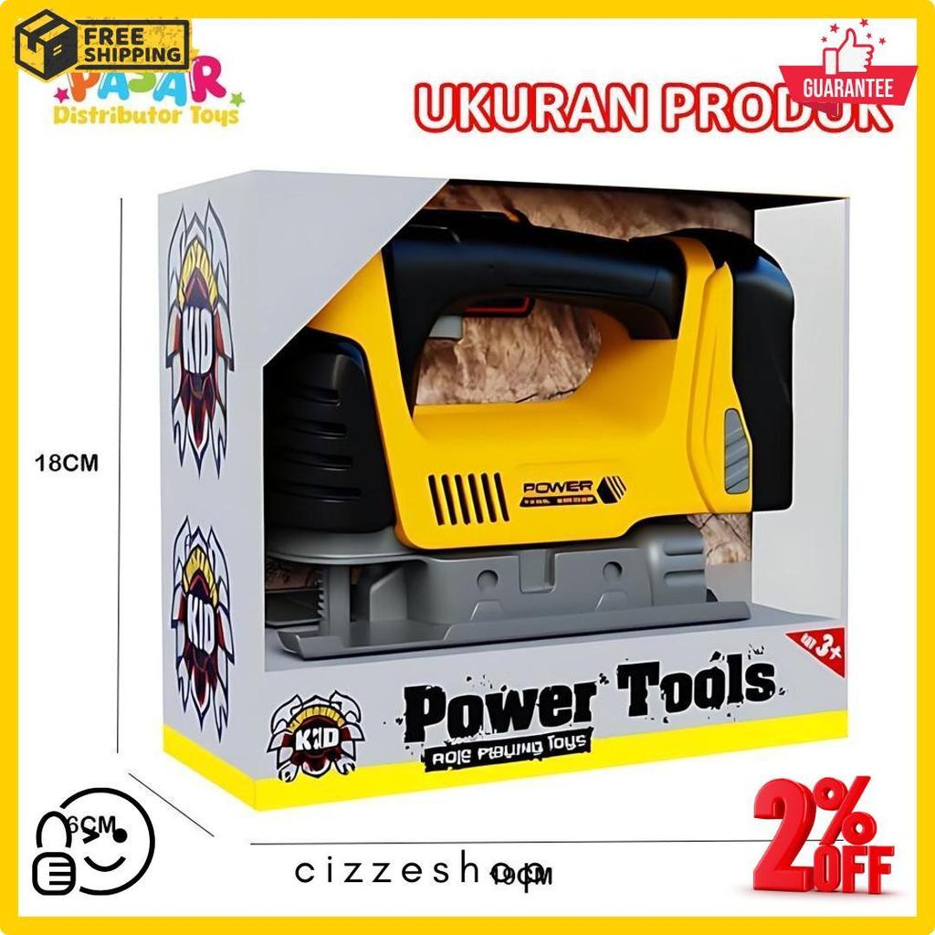 High Quality Mainan Anak Xts-3056 Curve Saws Power Tools Mainan Gergaji Listrik Elektrik Power Tools