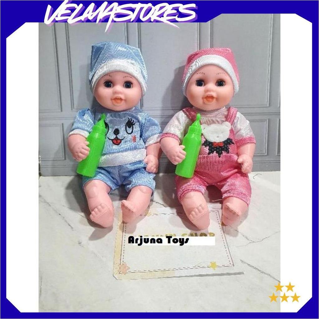 Boneka bayi dot bisa nangis mirip asli balita mainan anak AT COD