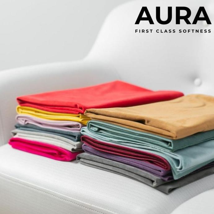 AURA Premium Velvet Yugos Bahan Kain Beludru Bludru Tebal Jok Sofa