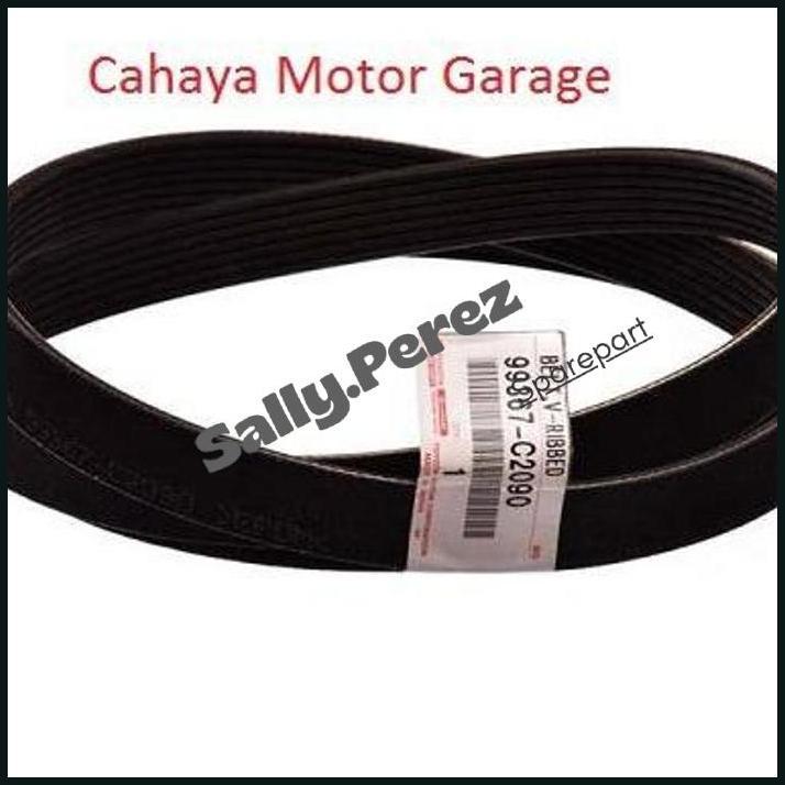 PENGGANTI PART MOBIL] VAN BELT TALI KIPAS NEW CAMRY 2GR 3.5 LEXUS RX350 2.5 7PK2090 ORIGINAL PREMIUM
