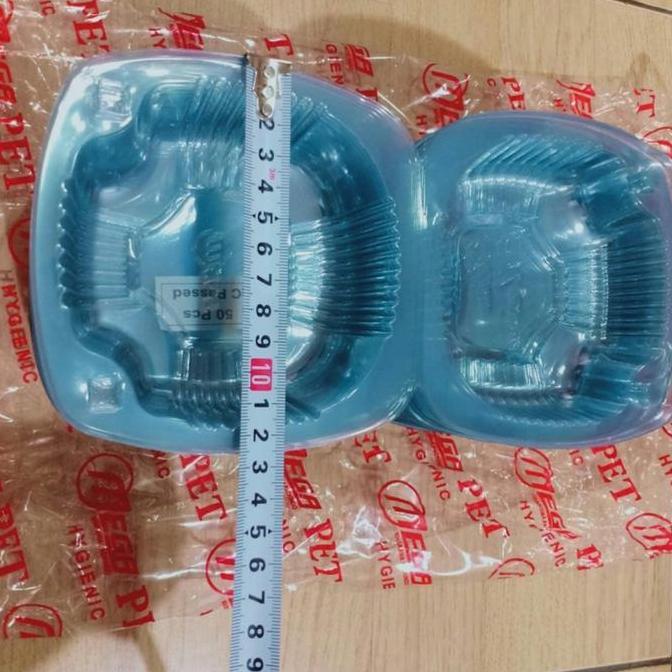 Plastik Mika Hamburger / Mika Kue Roti Burger / Tempat Makan Serbaguna