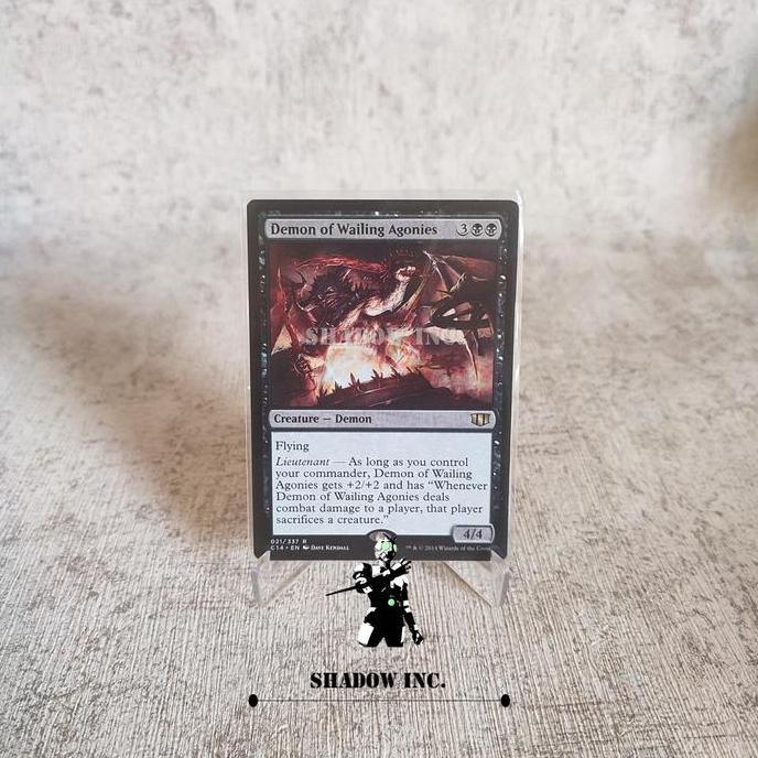 New Demon of wailing agonies MTG magic the gathering