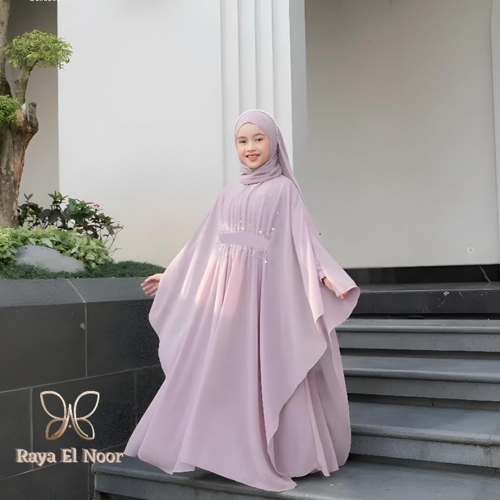 official mandocorefashion | mayora kaftan anak syarii usia 7 sampai 11 tahun terbaru kekinian elegan