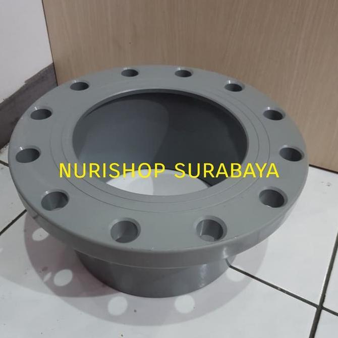 TERMURAH - Flange/ Plendes PVC 8"