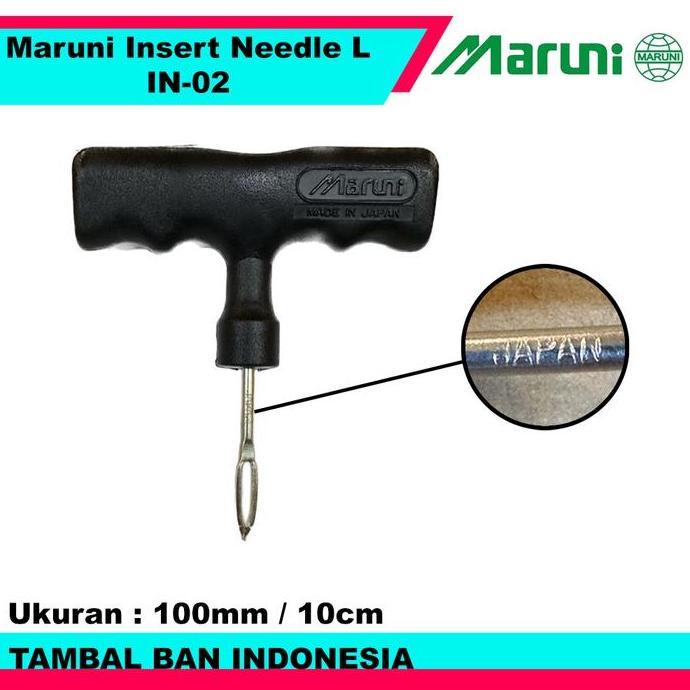 Alat Tambal Ban Tubeless Jarum Karet Tambal Ban Maruni Insert Needle L - Gagang Jarum Tambal Ban Tub