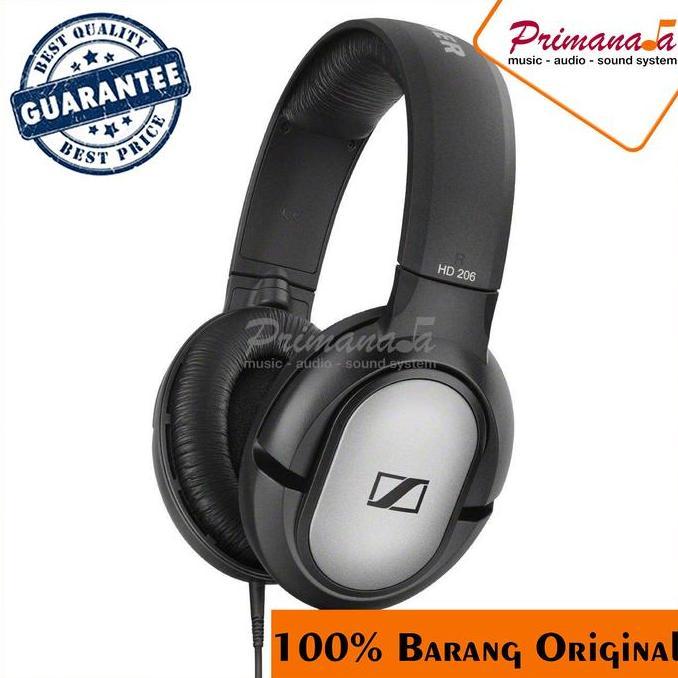 Rwd- Sennheiser Hd 206 Over Ear Headphone Hd206
