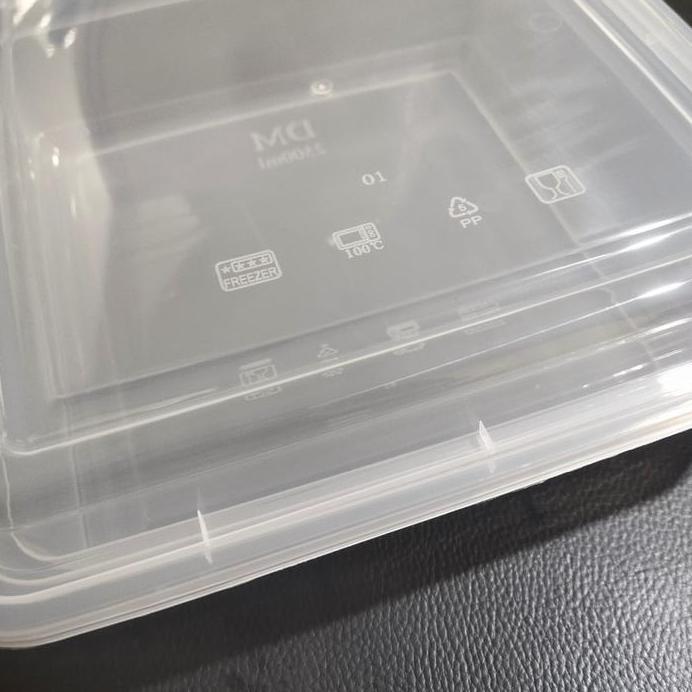 THINWALL DM 2500 ML SQUERE - 2500ML SQ - FOOD CONTAINER - ISI 25PCS