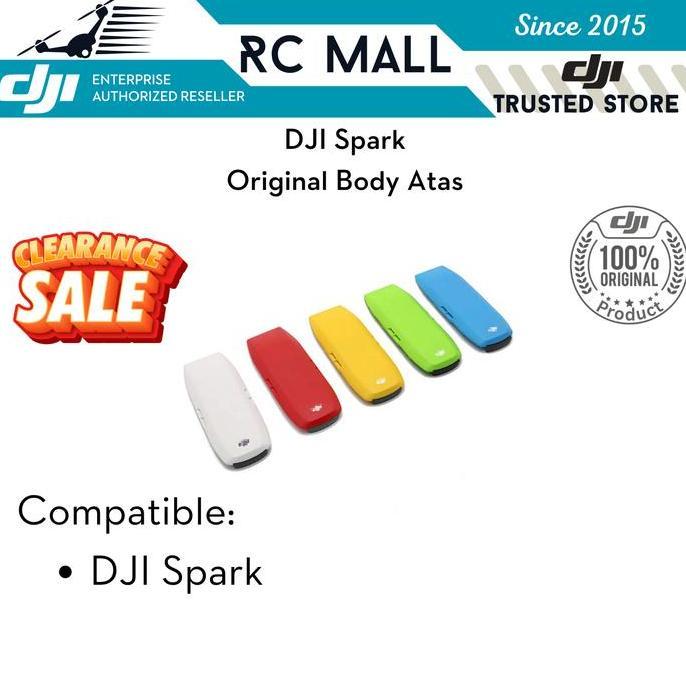 TERLARIS BODY ATAS DJI SPARK TOP COVER UPPER SHELL DJI SPARK ORINAL