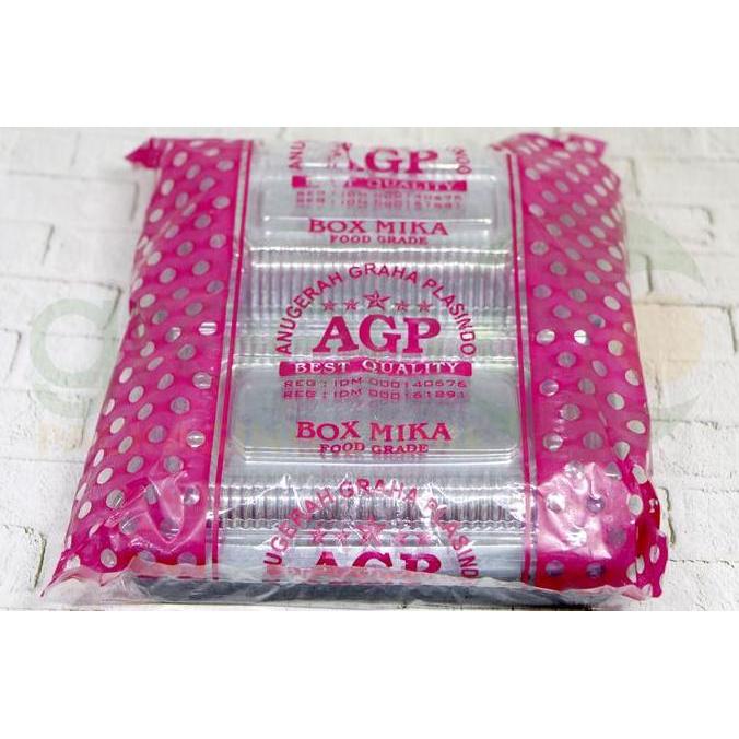 MIKA PLASTIK KUE MAKANAN 4M ISI 100PCS MIKA KOTAK MAKANAN MIKA SNACK