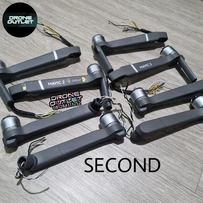 TERLARIS ARM MOTOR DJI MAVIC 2 PRO ZOOM DEPAN BELAKANG KANAN KIRI SECOND