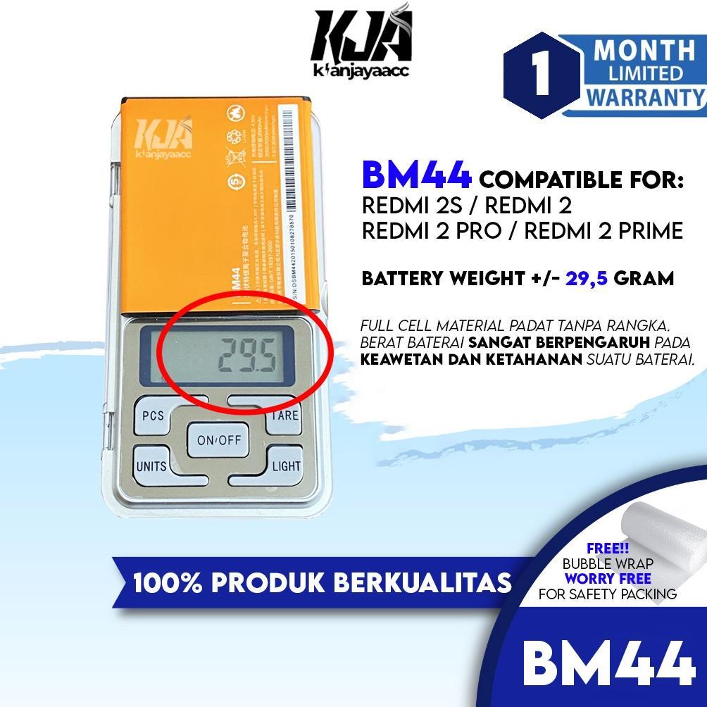 Baterai Redmi 2S / Redmi 2 / Redmi 2 Prime Bm44 Original Oem Batrai Batre Battery Hp Ori