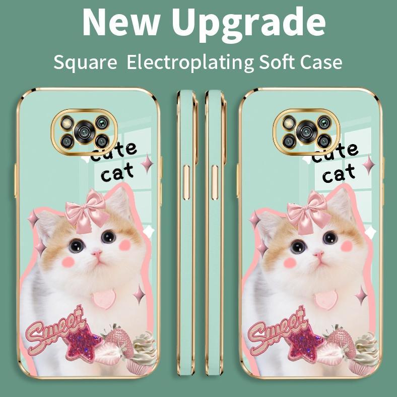 SomyeeCase CasingforFor Poco X3 Pro Nfc Gt M3 M4 M5 Pro C40 F4 For Pocophone F1 For Redmi K40S K50 P