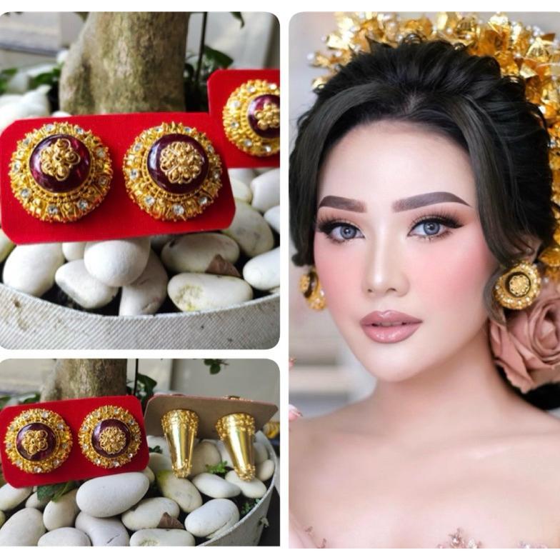 NEW Subeng/ Anting/ Giwang Pengantin Bali Klasik Tatahan Tembaga [terbaik][terlaris]