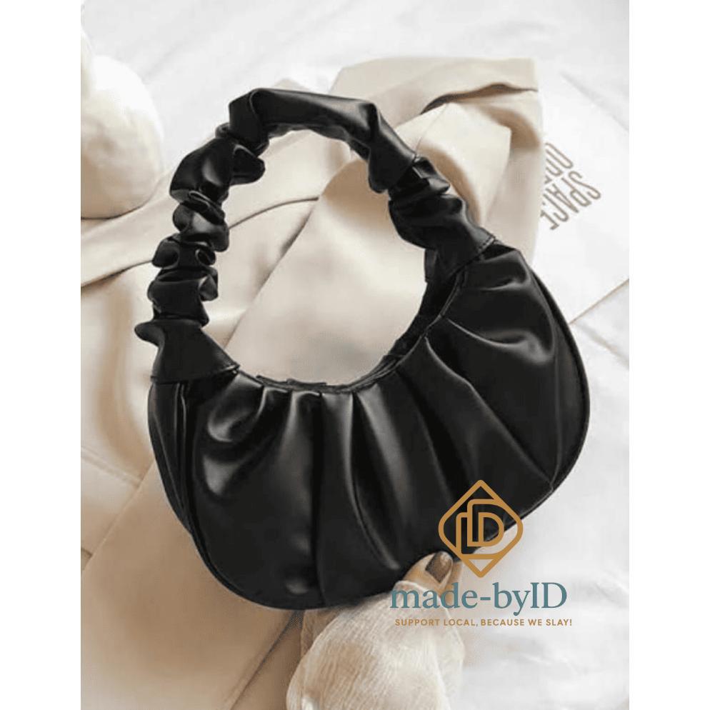 Harga Miring Made By Id - Tas Wanita | Tas Bahu Wanita Premium Scrunchie Hobo Bag - Tas Ketiak Kerut