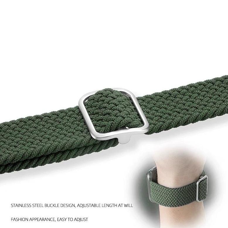 ORIGINAL Nylon Braided Strap for Samsung Watch Galaxy Watch FE 7 6 5 4 22mm 20mm Quick Release Band 