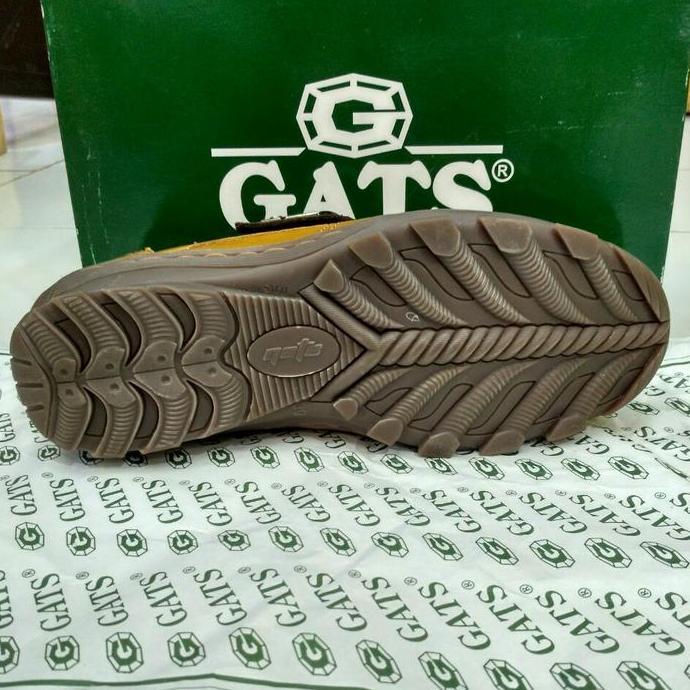 Sepatu kulit casual GATS TO 2209 Tan original