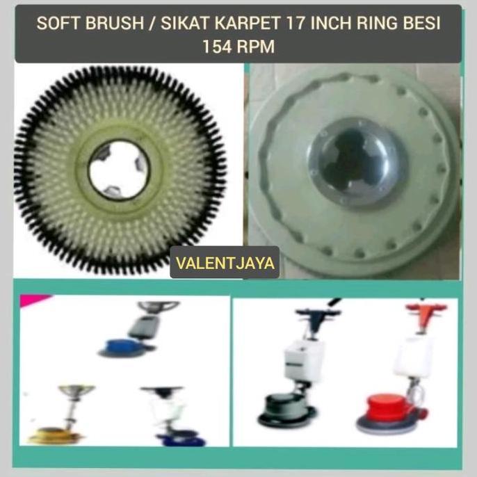 sikat mesin polisher lantai sikat karpet