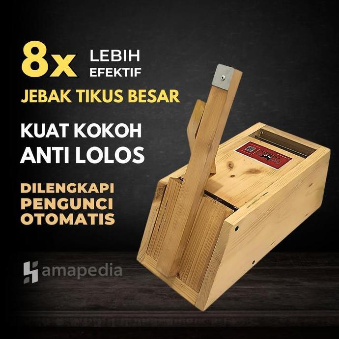 NEW PERANGKAP TIKUS BESAR UKURAN JUMBO / JEBAKAN TIKUS GOT PERANGKAP TIKUS SUPER AMPUH ORI