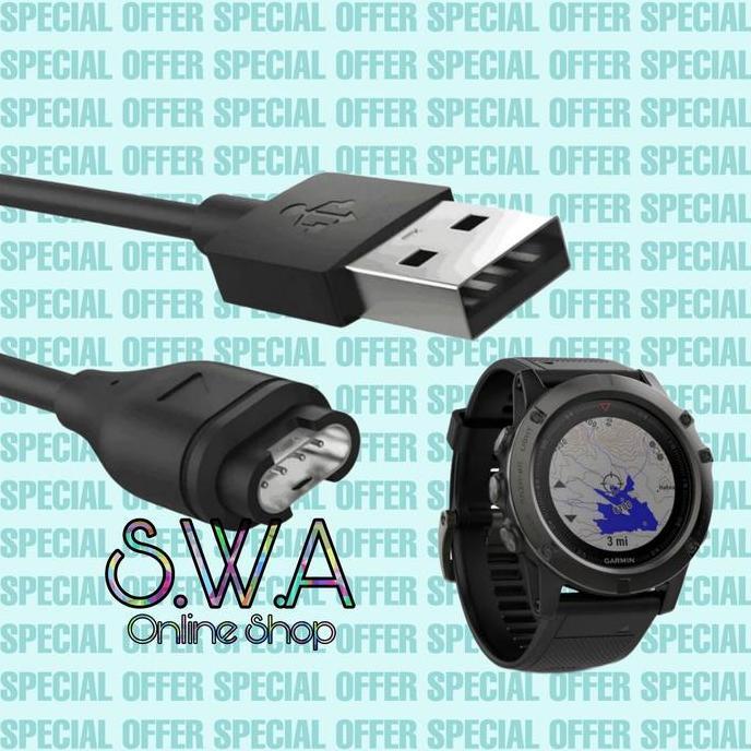 NEW CHARGER KABEL USB CASAN CABLE TIPE TYPE C A GARMIN FENIX 8 5 5X 5S 6 7 SOLAR AMOLED SAPPHIRE PLU