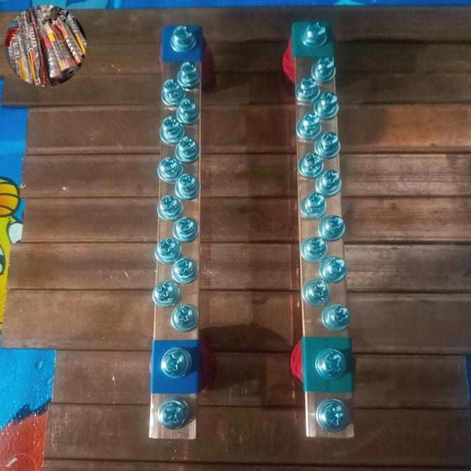 busbar netral ground uk 3mm20mm 200mm baut jp5 13 baut