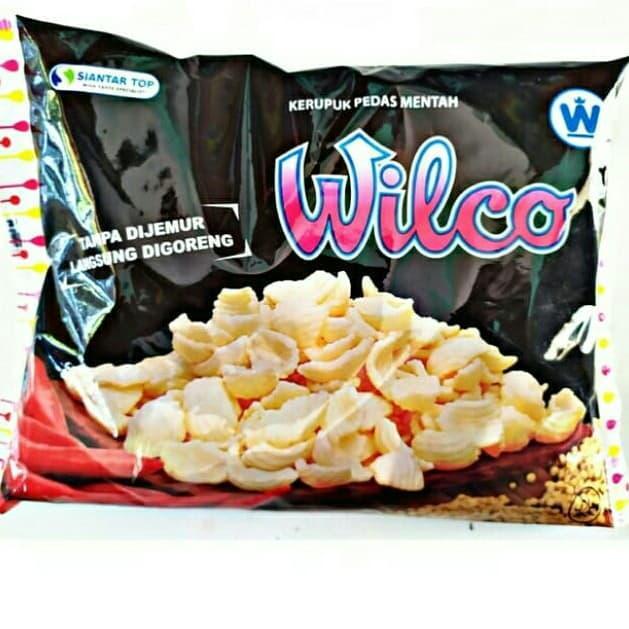 KERUPUK WILCO 350gram Kerupuk Wilco Mentah Pedas - Langsung Digoreng, Tanpa Dijemur