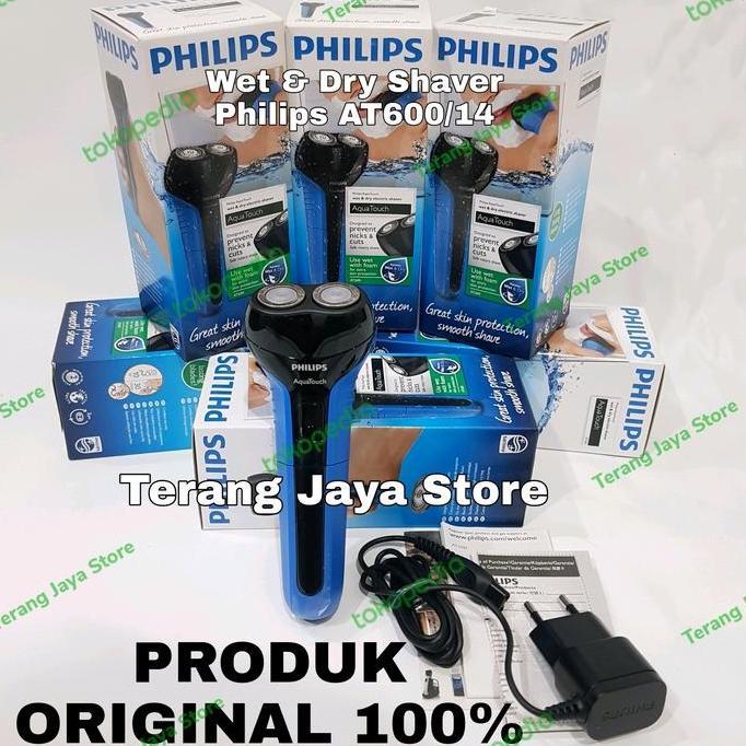 Shaver Philips AT600 Shaver Elektrik Philips AT600 Philips Aquatouch