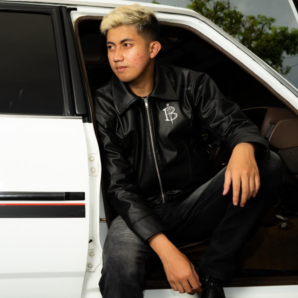 HEMAT BOZRVK - LEATHER JAKET - JAKET KULIT PRIA BOXY CUT LEAD WELL BLACK