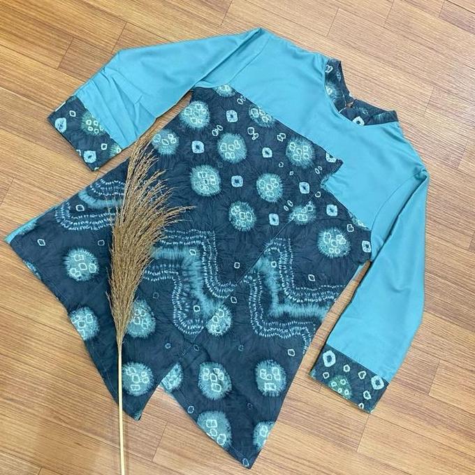 TUNIK YASMIN JUMPUTAN BATIK HANDMADE PALEMBANG
